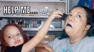 MY DAUGHTER DOES MY MAKEUP AGAIN!