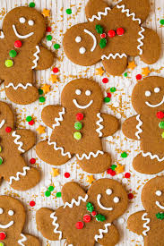 Upsidedown gingerbread man made into reindeers. Gingerbread Cookies Cooking Classy