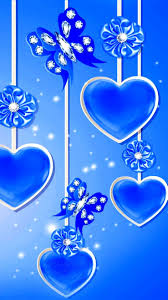 Pin By Gralyne Watkins On Blue Heart Iphone Wallpaper Heart Wallpaper Iphone Wallpaper
