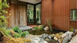 This modern shipping container home is made of shipping container that you see on ships. Shipping Container House With Courtyard Shipping Container House With Courtyard Youtube