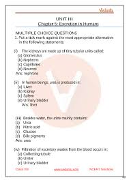 Cell the smallest unit of life f. Selina Concise Biology Class 7 Icse Solutions For Chapter 5 Excretion In Humans