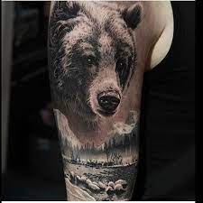 Check spelling or type a new query. 30 Bear Tattoo Designs For The Rough Individual Tats N Rings Bear Tattoo Designs Grizzly Bear Tattoos Bear Tattoo