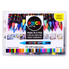 Uni Posca Marker Pen Sets Jacksons Art Supplies