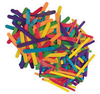 Colored Craft Sticks