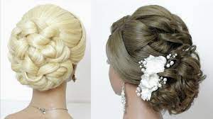 I would recommend this updo for someone with long hair and very little layering, as this will enable the hair to stay pinned back all day while maintaining the loose flowing feel. 2 Wedding Hairstyles For Long Hair Tutorial Bridal Updos Youtube