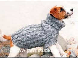 how to knit a dog coat