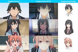 How Many Other Shows Have A Large Visual Upgrade Between Seasons Like Oregairu Link Anime My teen romantic comedy snafu climax, oregairu season 3, yahari ore no seishun love comedy. large visual upgrade between seasons