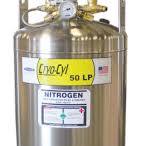 Cryo-Cyl 50L Liquid Nitrogen LN2 Supply Tank Low Pressure Storage System