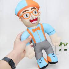 Bringing Blippi To Life With This Amazing Plush Toy Condition Material Handmade 100 Brand New Soft To Touch Plush Material And Stuffed With Pp