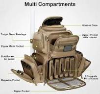 Beberapa Pilihan Warna Tas Taktis Logo Kustom Oem Nilon Taktis Tas Ransel  Selempang untuk Pria Wanita Hiking