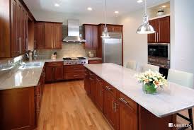 Beautiful Kashmir White Granite Technique Chicago Contemporary Kitchen Decoration Ideas With Cherry New Kitchen Cabinets Cherry Cabinets Kitchen Kitchen Design
