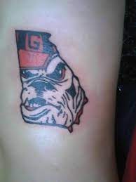 Pin By Shug On Ink Art | Bulldog Tattoo, Georgia Tattoo, Pride Tattoo