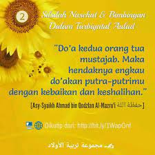 Do A Kedua Orang Tua Mustajab Maka Hendaknya Engkau Do Akan Putra Putrimu Dengan Kebaikan Dan Keshalihan Asy Muslim Parenting Learn Islam Parenting Guide