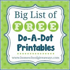 Spring dot coloring pages like this are perfect for toddlers and preschoolers to practice fine motor skills and more! Big List Of Free Do A Dot Printables Homeschool Giveaways