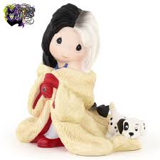 Since then, precious moments, which remains to be one of the most recognized collectibles in the industry, has expanded business ventures to continue producing. Precious Moments Disney Showcase Collection Disney Villains Bisque Porcelain Figurine Cruella De Vil You Re Such A Dahling With Patch Experiencethemistress Com