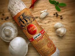 Le salam de sibiu, littéralement salami de sibiu connu aussi sous le nom de salam de iarnă (« salami d'hiver ») est une charcuterie roumaine, en principe fumée pendant le régime communiste de roumanie le salami de sibiu était considéré comme un produit de luxe. Caroli Salam De Sibiu On Behance