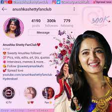 The baahubali star, who is quite active on instagram, has surprised her fans by making her debut on yet another social media platform. Anushka Shetty Instagram Followers