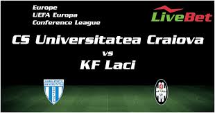 Csu craiova a fost eliminată, joi seară, de echipa albaneză kf laci, în turul doi preliminar al conference league. Cs Universitatea Craiova Kf Laci Livescore Live Bet Football Livebet