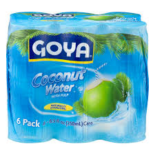 Made simply from the juice of young coconuts that have been roasted. Save On Goya Coconut Water With Pulp 6 Pk Order Online Delivery Giant