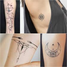 These geometric designs are meant for both men and women. Geometric Tattoo Design Girl Novocom Top