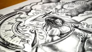 Half sleeve tattoo designs represent the self expression of the person blended with the artistic ability and talent of the tattoo artist. Custom Tattoo Design Half Sleeve Youtube
