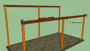 Whats the easiest and cheapest way to do this? How To Build A Lean To Carport Howtospecialist How To Build Step By Step Diy Plans