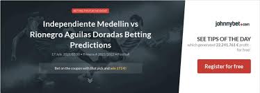 The match preview to the football match independiente medellin vs once caldas in the colombia cup compares independiente medellin. Independiente Medellin Vs Rionegro Aguilas Doradas Betting Predictions Tips Odds Previews 2021 07 16 By Ivan4v
