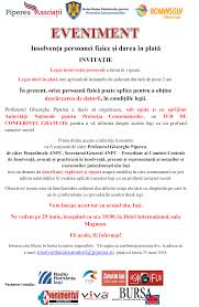 Legea darii in plata este doar pentru cei care au facut imprumuturi sa isi cumpere o locuinta sau teren pentru o casa. InvitaÈ›ie InsolvenÈ›a Persoanei Fizice È™i Darea In PlatÄƒ Piperea È™i AsociaÈ›ii