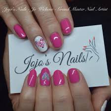 Cnd Shellac Manicure With Rockstar Hand Painted Valentines Nail Art By Jo Wickens Jojo S Nails Www Jojosnails C Shellac Manicure Valentines Nails Nails