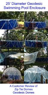 Customer Review 3v 5 8 Geodesic Dome Hubs Only Kit Pool Canopy Swimming Pool Enclosures Pool Landscaping
