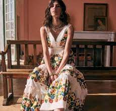 Magnifico vestiti lungo etnico floreali estiva boho chic 101 idées 'salerno', acquistare abbigliamento comodo e alla moda donna eleganti. Vestiti Lunghi Quali Indossare In Estate Donne Magazine
