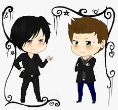 The salvatore brothers will charm, tempt, seduce … or even wed and bed. The Salvatore Brothers By Shadowdark1 Damon And Stefan Chibi Png Image Transparent Png Free Download On Seekpng