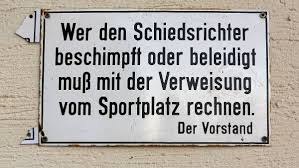 Das gilt nun bei aldi, lidl und co. Redelings Uber Kreisliga Spruche Schiri Ich Muss Morgen Noch Arbeiten N Tv De