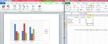 How To Insert Charts In Word 2010 Trainingtech