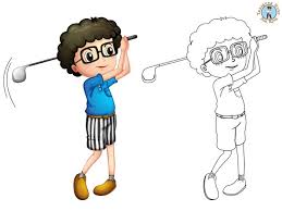 Are you in desperate need for striking golf coloring sheets? Golf Coloring Page Free Printables Treasure Hunt 4 Kids