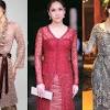 Model baju kebaya untuk orang gemuk lainnya yang bisa dicoba adalah kebaya brokat dengan tambahan sampiran selendang yang memiliki warna senada. 1