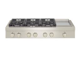 6 burner commercial style gas rangetop