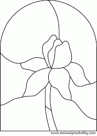 Hello everyone, i am a graphics designer. Stained Glass Flower Coloring Pages Coloring Home