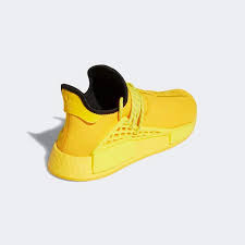 Bold gold serves three primary regions: Pharrell Williams X Adidas Hu Nmd Bold Gold Grailify