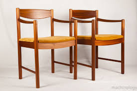 Mid Century Modern Teak Mcintosh Chairs 70s Mid Century Living Room Carver Chair Mid Century Living
