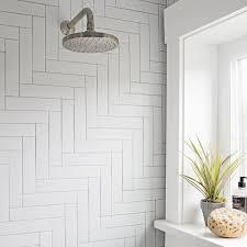 Retro 1 75 X 8 Porcelain Singular Tile Subway Tail In 2020 White Bathroom Tiles Subway Tile Patterns Subway Tiles Bathroom