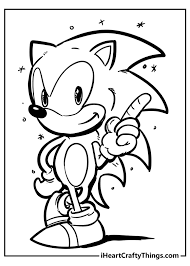 Supercoloring.com is a super fun for all ages: Sonic The Hedgehog Coloring Pages 100 Free 2021