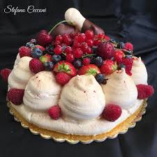 Rivestite uno stampo a cerniera da 20cm di diametro e. Pavlova Ai Frutti Di Bosco Di Stefano Cecconi Ladyblitz