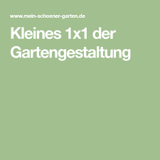 1x1 Der Gartengestaltung Garten Gartengestaltung Garten Anpflanzen