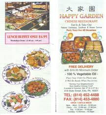 The best chinese in revere, ma. Happy Garden Menu Menu For Happy Garden Erie Erie