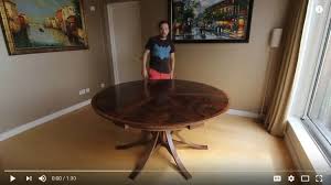 Dining rooms outlet offers kitchen and dining room table sets including kitchen tables and chairs, round kitchen tables, dining room tables and chairs and many more at great prices. Walnut Curl Expanding Circular Dining Table Johnson Furniture
