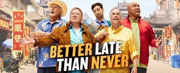 Better late than never, the motorola moto g100 lands in the u.s. Better Late Than Never Nbc Verlangert William Shatners Realityshow Fernsehserien De