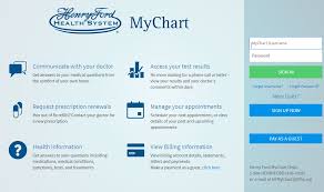 Mychart Hfhs Org Henry Ford Health System My Chart Login