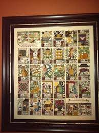 I was able to do that because of the people who shared prairie schooler patterns on pindiy. The Entire Prairie Schooler Alphabet Plus Four Seasons Stitched As One Piece Wow I Have The Cross Stitch Cross Stitch Designs Cross Stitch Sampler Patterns