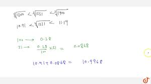 Given a number x, the cube root of x is a number a such that a 3 = x.if x positive a will be positive, if x is negative a will be negative. Making Use Of The Cube Root Table Find The Cube Roots Of The Following Correct T0 Three Decimal Youtube